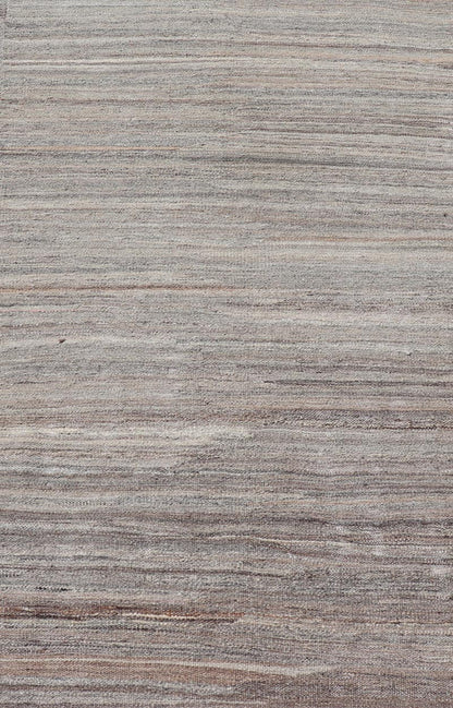 Finely Made Modern Kilim with minimalist solid design and variegated colors in Earth Tones Modern Casual Afghan Kilim in Wool Modern Casual Kilim Tribal Rug, Keivan Woven Arts / rug AFG - 022, country of origin / type: Afghanistan / Modern Casual... - Keivan Woven ArtsAFG - 022 - 19658Rug