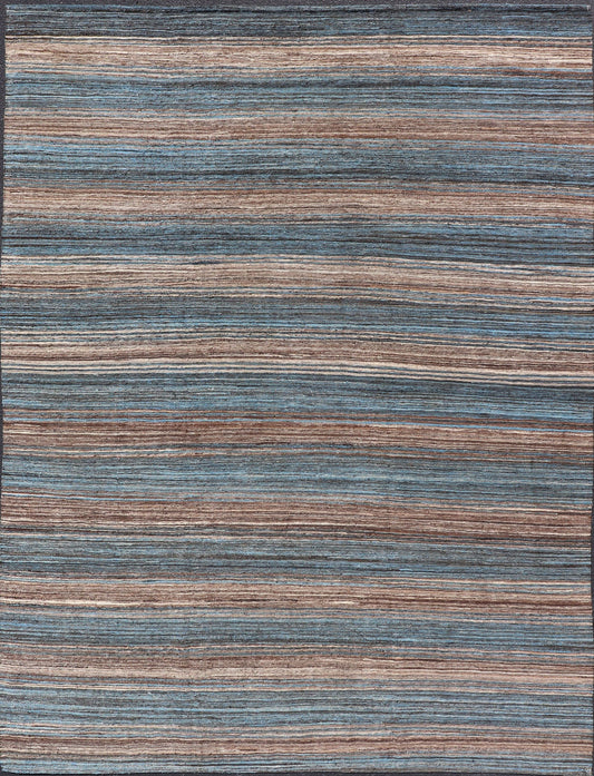 Brown and Blue Flat - Weave Kilim for variety of Casual Designs Versatile and natural blue and brown flat - weave Kilim for Modern design, Casual design or Classic design. Flat - weave Kilim rug with brown tones, Keivan Woven Arts/rug AFG - 23166, coun... - Keivan Woven ArtsAFG - 23166 - 13940Rug