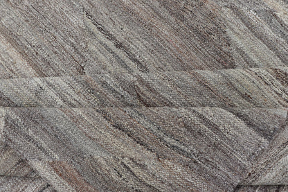 Neutrals, Charcoal, Gray and Brown Afghan Modern Kilim Geometric Design Modern and casual flat - woven Kilim rug. Neutrals, charcoal, gray, blue and brown Afghan Modern Kilim Geometric design. Keivan Woven Arts / Rug AFG - 27567, country of origin /... - Keivan Woven ArtsAFG - 27567 - 15855Rug
