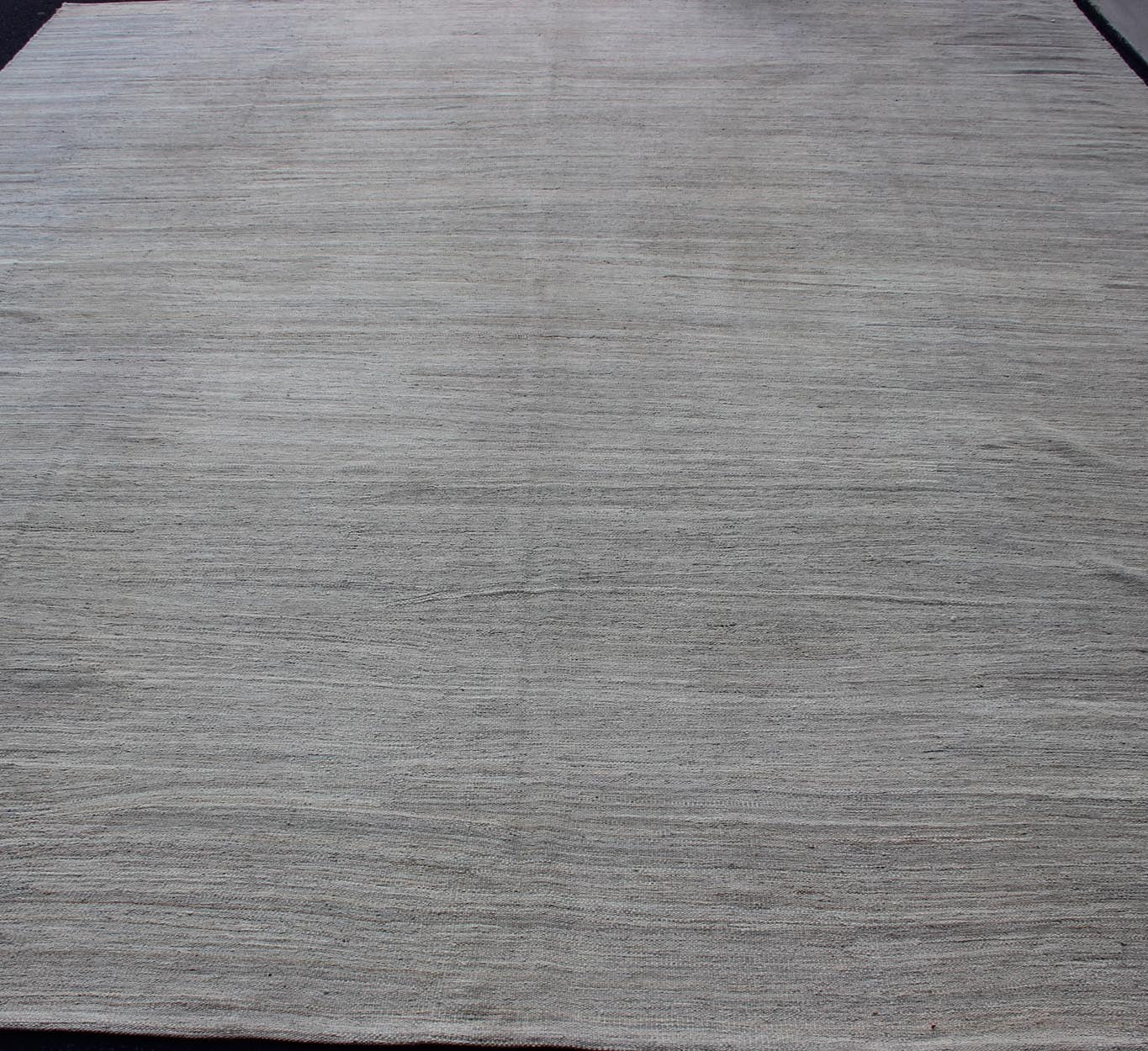 Large Kilim Rug in light blue, light Gray & Cream with Minimalist Modern Design Large Modern Kilim Rug in Light Blue - Gray & Cream With Minimalist Modern Design. Keivan Woven Arts / rug/AFG - 27618 , country of origin / type: Afghanistan /Kilim. ... - Keivan Woven ArtsAFG - 27618 - B - 11869Rug
