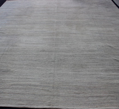 Large Kilim Rug in light blue, light Gray & Cream with Minimalist Modern Design Large Modern Kilim Rug in Light Blue - Gray & Cream With Minimalist Modern Design. Keivan Woven Arts / rug/AFG - 27618 , country of origin / type: Afghanistan /Kilim. ... - Keivan Woven ArtsAFG - 27618 - B - 11869Rug
