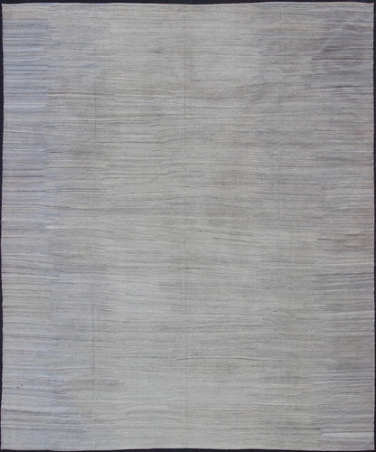 Large Kilim Rug in light blue, light Gray & Cream with Minimalist Modern Design Large Modern Kilim Rug in Light Blue - Gray & Cream With Minimalist Modern Design. Keivan Woven Arts / rug/AFG - 27618 , country of origin / type: Afghanistan /Kilim. ... - Keivan Woven ArtsAFG - 27618 - B - 11869Rug