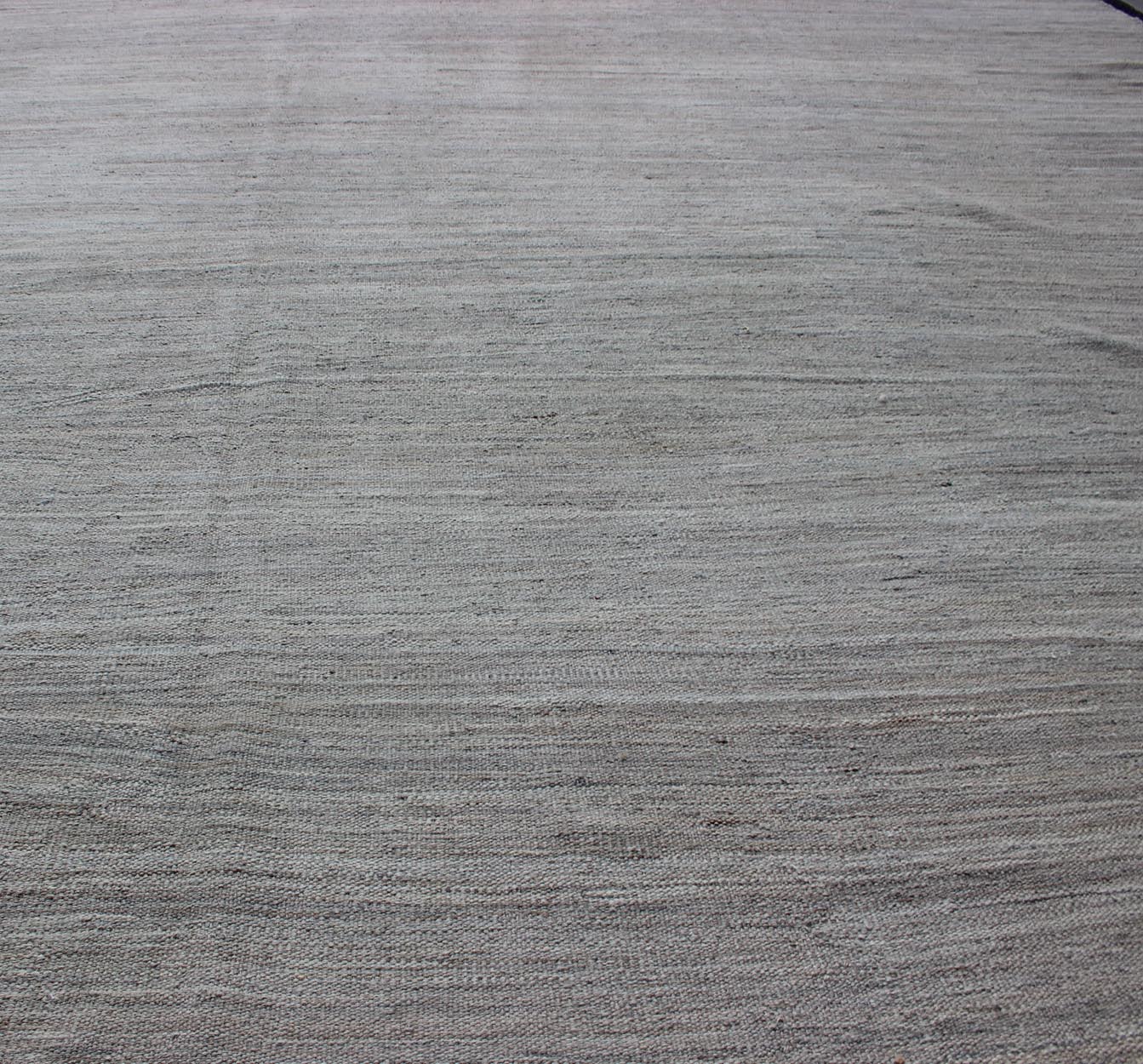 Large Kilim Rug in light blue, light Gray & Cream with Minimalist Modern Design Large Modern Kilim Rug in Light Blue - Gray & Cream With Minimalist Modern Design. Keivan Woven Arts / rug/AFG - 27618 , country of origin / type: Afghanistan /Kilim. ... - Keivan Woven ArtsAFG - 27618 - B - 11869Rug