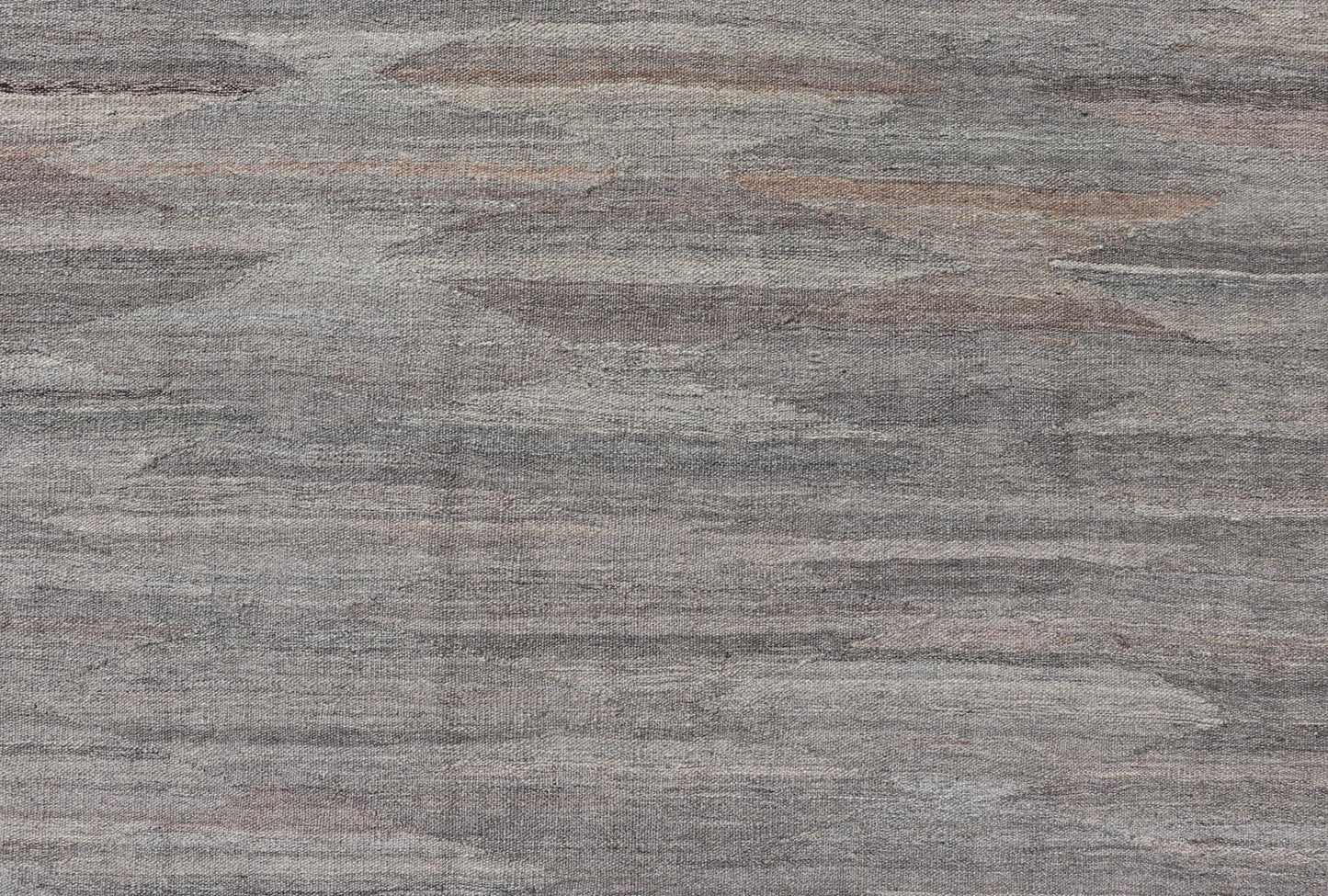 Modern Hand - Woven Flat - Weave Kilim in Wool With Sub - Geometric Diamond Design This flat - weave kilim has been hand - woven. The rug features a modern diamond design, rendered in grays, brown and earthy tones, making this rug a superb fit for a varie... - Keivan Woven ArtsAFG - 27626 - 19712Rug