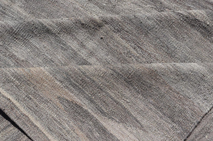 Modern Hand - Woven Flat - Weave Kilim in Wool With Sub - Geometric Diamond Design This flat - weave kilim has been hand - woven. The rug features a modern diamond design, rendered in grays, brown and earthy tones, making this rug a superb fit for a varie... - Keivan Woven ArtsAFG - 27626 - 19712Rug