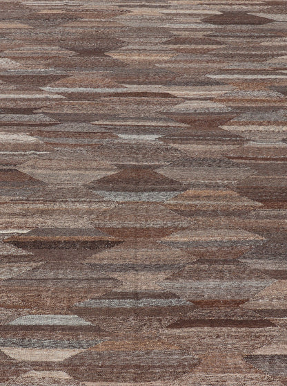 Versatile and Natural Color - Tone Flat - Weave Kilim for a Modern or Classic Design Versatile and natural brown color - tone flat - weave Kilim for a Modern or Classic design. Flat - weave Kilim rug with natural brown tones. Keivan Woven Arts / rug AFG - 2... - Keivan Woven ArtsAFG - 27890 - 15879Rug