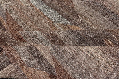 Versatile and Natural Color - Tone Flat - Weave Kilim for a Modern or Classic Design Versatile and natural brown color - tone flat - weave Kilim for a Modern or Classic design. Flat - weave Kilim rug with natural brown tones. Keivan Woven Arts / rug AFG - 2... - Keivan Woven ArtsAFG - 27890 - 15879Rug