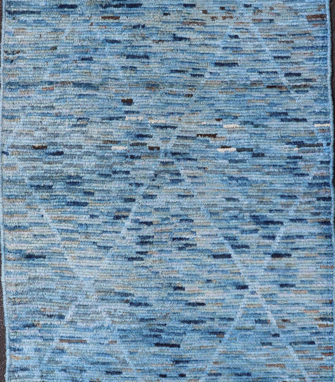 Multi Color Diamond Afghan Modern Casual Gallery Rug Geometric Design Modern and casual Gallery Runner Neutrals, charcoal, gray, blue and brown diamond Afghan Modern rug Geometric design. Keivan Woven Arts / Rug AFG - 31251, country of origin / ty... - Keivan Woven ArtsAFG - 31251 - 15689Rug