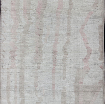 Modern Afghanistan Rug with All - Over Modern Pattern Neutral tone rug with Moroccan free - flowing modern design, rug AFG - 33300, country of origin / type: Afghanistan The subdued design of this piled rug makes it perfect for modern and casua... - Keivan Woven ArtsAFG - 33300 - 13226Rug