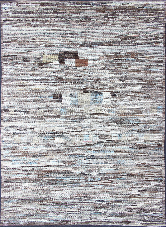 Neutrals, Charcoal, Gray and Brown Diamond Afghan Modern Geometric Design Rug Modern and casual rug. Neutrals, charcoal, gray, blue and brown tribal Afghan Modern Kilim Geometric design. Rug AFG - 33309, country of origin / type: Afghanistan / ru... - Keivan Woven ArtsAFG - 33309 - 13848Rug