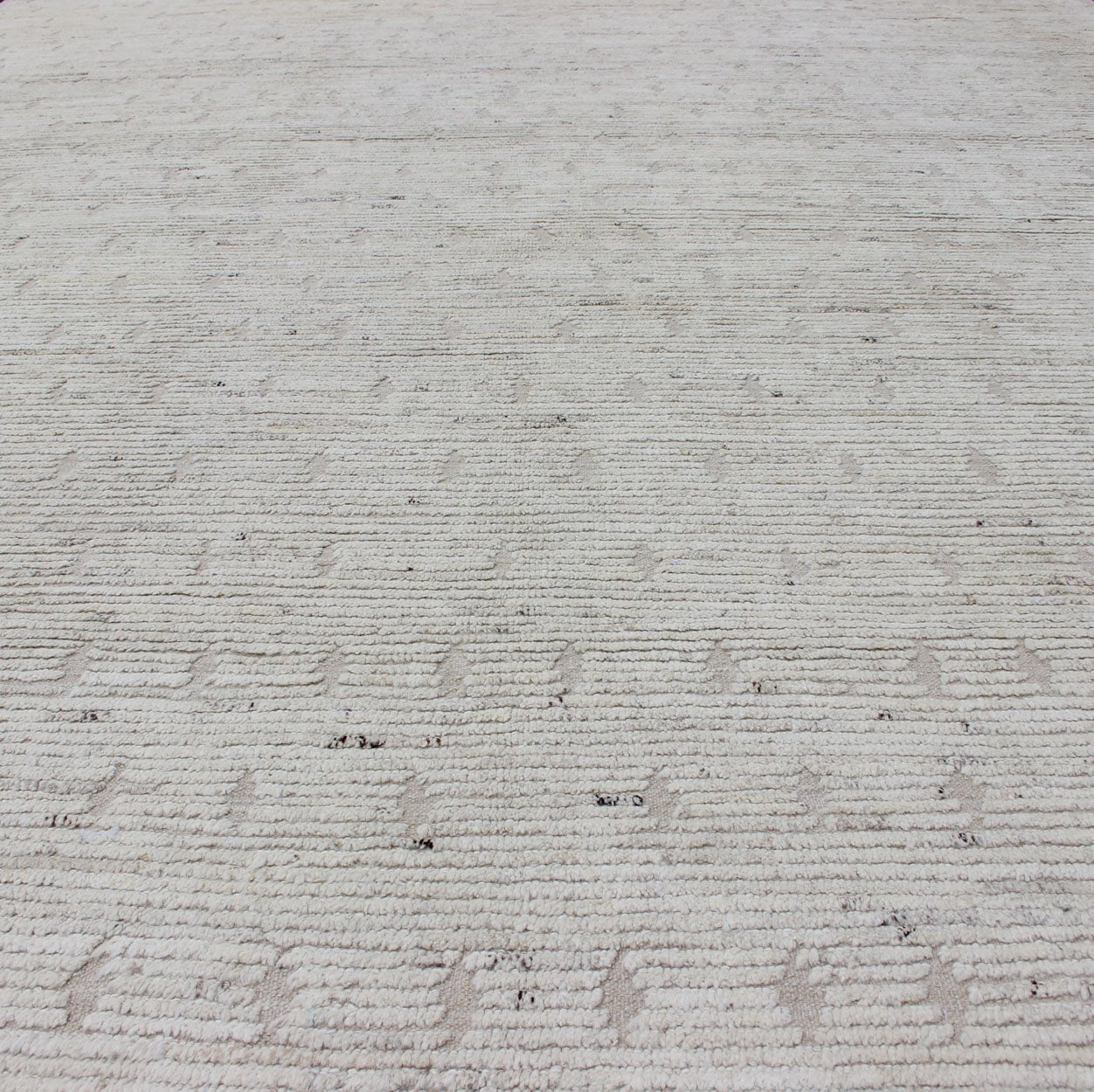 All - Over Modern Afghan in Shades of Cream Neutral tone rug with Moroccan free - flowing All - Over design, rug AFG - 33313, country of origin / type: Afghanistan The subdued design of this piled rug makes it perfect for modern and casual inter... - Keivan Woven ArtsAFG - 33313 - 13856Rug