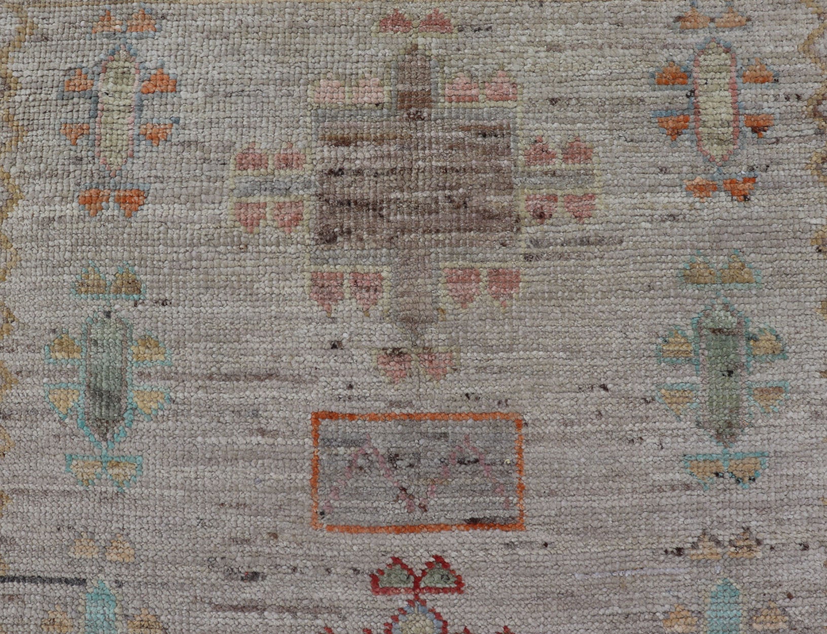 Modern Casual Piled Runner in Color and Minimalist Modern Tribal Design Modern piled runner with ivory/creamy background color and variation of vivid accent colors, rug AFG - 36090, Keivan Woven Arts country of origin / type: Afghanistan / Piled, ... - Keivan Woven ArtsAFG - 36094 - 5944 - 16718Rug