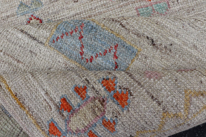 Modern Casual Piled Runner in Color and Minimalist Modern Tribal Design Modern piled runner with ivory/creamy background color and variation of vivid accent colors, rug AFG - 36090, Keivan Woven Arts country of origin / type: Afghanistan / Piled, ... - Keivan Woven ArtsAFG - 36094 - 5944 - 16718Rug