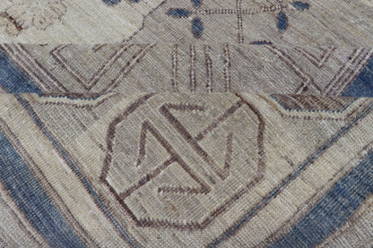 Khotan Design Rug with Geometric Medallions in Royal Blue and Cream Khotan Design Rug with Geometric Medallions in Royal Blue and Ivory, Geometric Khotan rug AFG - 36099, Keivan Woven Arts / country of origin / type: Afghanistan / Khotan T... - Keivan Woven ArtsAFG - 36099 - 5625 - 16742Rug
