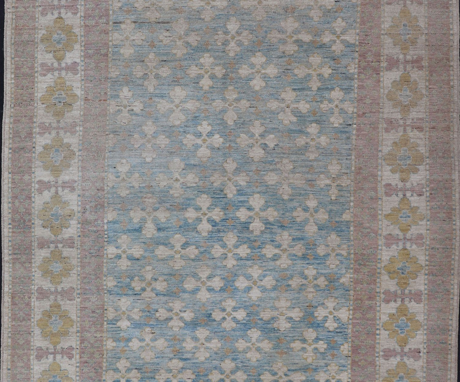 Keivan Woven Arts Khotan design large Gallery rug Measures: 8'3 x 15'2 This Keivan Woven Arts Khotan design large Gallery rug ahs been made in northern Afghanistan with the finest wool. - Keivan Woven ArtsAFG - 39479 - 18299Rug