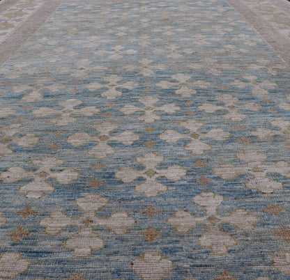 Keivan Woven Arts Khotan design large Gallery rug Measures: 8'3 x 15'2 This Keivan Woven Arts Khotan design large Gallery rug ahs been made in northern Afghanistan with the finest wool. - Keivan Woven ArtsAFG - 39479 - 18299Rug