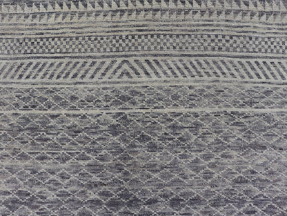 Measures: 10'1 x 12'0 Modern Piled Rug with All - Over Design by Keivan Woven Arts in Gray and Cream. Keivan Woven Arts/ rug AFG - 39481, country of origin / type: Afghanistan, Modern. The subdued modern design of this piled rug makes it perfect fo... - Keivan Woven ArtsAFG - 39481 - 18305Rug
