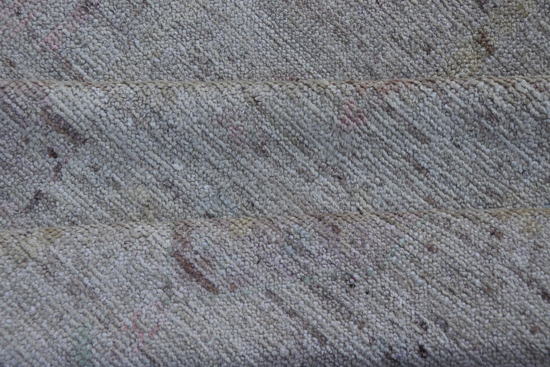 Modern Hand - Knotted Muted Tribal Rug in Wool with Sub - Geometric Design This modern casual muted tribal rug has been hand - knotted. The rug features a modern sub - geometric design, rendered in multicolor, making this rug a superb fit for a variety... - Keivan Woven ArtsAFG - 39992 - 19394Rug