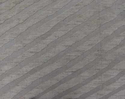 Modern Rug in Wool with Sub - Geometric Slanted Linear Design in Cream and Taupe This modern casual tribal rug has been hand - knotted in wool. The rug features a modern sub - geometric slanted linear design, rendered in creams tones; making this rug ... - Keivan Woven ArtsAFG - 41009 - 19808Rug