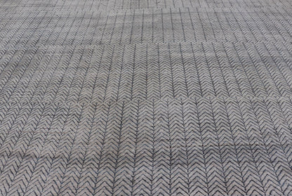 Large Modern Rug in White and Denim Blue for Palace Size Modern Interiors. Very Large Modern Rug in White and Denim Blue for Palace Size Modern Interiors, Keivan Woven Arts/ rug AFG - 41473, country of origin / type: Afghanistan / Modern Casual, c... - Keivan Woven ArtsAFG - 41473 - 19472Rug