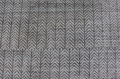 Large Modern Rug in White and Denim Blue for Palace Size Modern Interiors. Very Large Modern Rug in White and Denim Blue for Palace Size Modern Interiors, Keivan Woven Arts/ rug AFG - 41473, country of origin / type: Afghanistan / Modern Casual, c... - Keivan Woven ArtsAFG - 41473 - 19472Rug