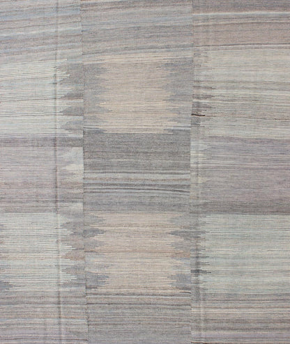 Keivan Woven Arts Flat - Weave Afghan Kilim Rug with Modern Design. Keivan Woven Arts / rug AFG - 6287, country of origin / type: Afghanistan / Kilim. Measures: 6'4 x 7'10 This fun and vibrant Kilim rug features a modern design, perfectly suited fo... - Keivan Woven ArtsAFG - 6287 - 10418Rug