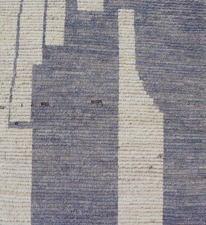 All - Over Modern Design on Cream Background with Lavender and Soft Yellow Design. Keivan Woven Arts/ rug AFG - 64795, country of origin / type: Afghanistan / Piled, condition: new. Measures: 3'2 x 13'0 This brand new runner features a modern all - o... - Keivan Woven ArtsAFG - 64795 - 25140Rug