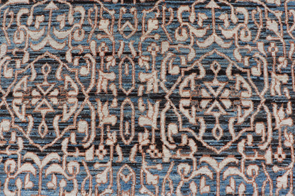 Measures: 14'0 x 16'2 Modern Casual Tribal Rug, Keivan Woven Arts / rug AFG - 65603, country of origin / type: Afghanistan / Modern Casual, circa Early - 21th Century. This large modern casual tribal rug has been hand - knotted. The rug featur... - Keivan Woven ArtsAFG - 65603 - 23102Rug