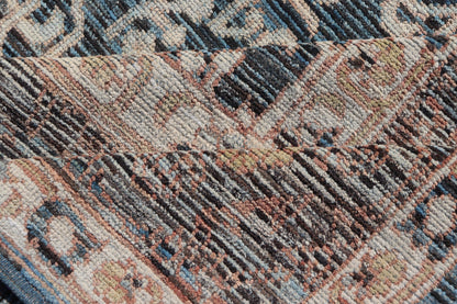 Contemporary Rug with Intricate Pattern Inspired by 13th Century Seljuk Designs Measures: 9'0 x 12'0 Finely woven Modern Rug with Intricate All - Over Sub - Geometric inspired by 13thcentury Seljuk Design. Modern Casual Tribal Rug, Keivan Wov... - Keivan Woven ArtsAFG - 65604 - 23114Rug