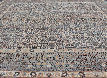 Large Modern Rug with Intricate Pattern Inspired by 13th Century Seljuk Designs. Keivan Woven Arts / rug AFG - 65713, country of origin / type: Afghanistan / Modern Casual, circa Early - 21th Century. Measures: 18'4 x 23'2 This large modern rug has b... - Keivan Woven ArtsAFG - 65713 - 25164