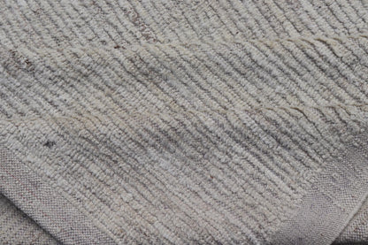 Modern Casual Gallery Runner in Neutral Tones with Shades of Cream to Ivory. Keivan Woven Arts rug AFG - 67941, country of origin / type: Afghanistan / Pile 21st Century. Measures: 7'0 x 18'4 This large gallery runner makes it perfect for modern ... - Keivan Woven ArtsAFG - 67941 - 25176Rug