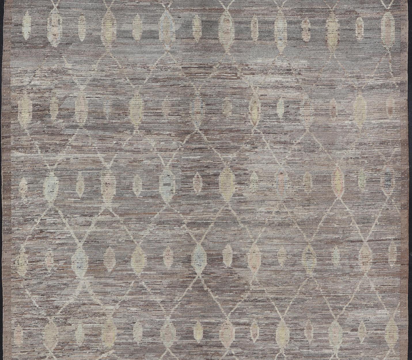 Modern Afghan Tribal Rug in Wool with Sub - Geometric Design in Multicolor This modern casual tribal rug has been hand - knotted. The rug features a modern sub - geometric design, rendered in multicolor; making this rug a superb fit for a variety of ... - Keivan Woven ArtsAFGC - 39796 - 19370Rug