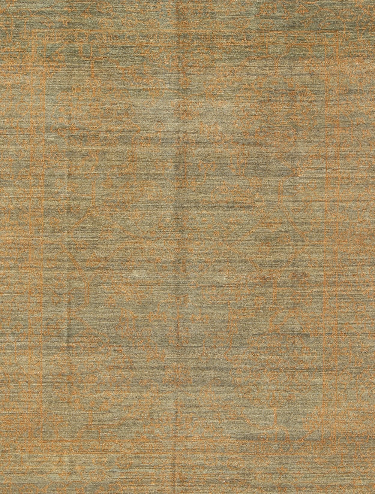 Modern rug with Transitional Design. Keivan Woven Arts rug AN - 113353 , country of origin / type: Turkey / Modern, circa Early - 21st century. Measures: 8'3 x 10'0. This finely hand knotted transitionaldesign rug features a beautiful transitional an... - Keivan Woven ArtsAN - 113353 - 5183Rug