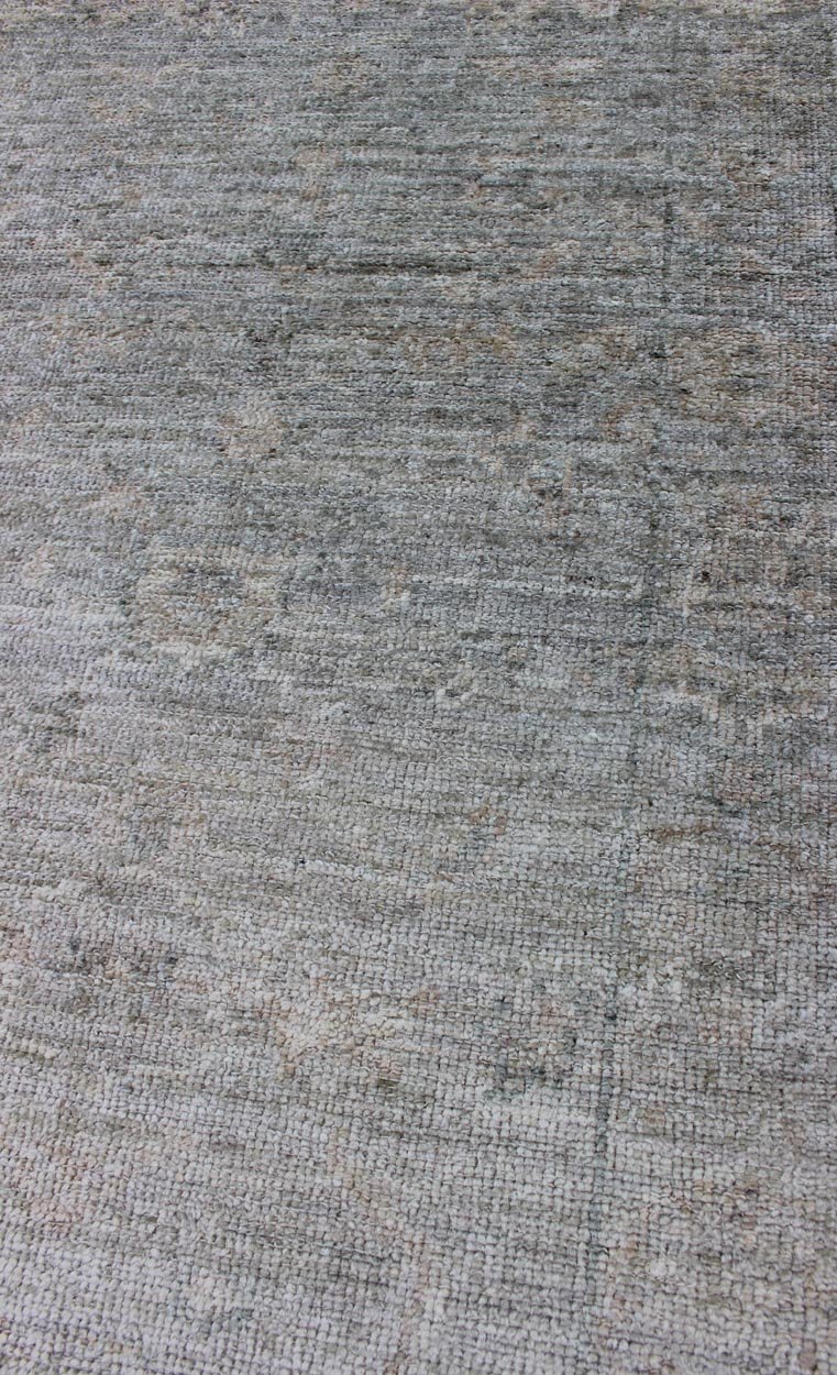 Keivan Woven Arts Turkish Angora Oushak Rug. Keivan Woven Arts / rug AN - 118233, country of origin / type: Turkey / Oushak. Antique reproduction Ushak, angora Oushak. Measures: 2'10 x 6'7 Made with a combination of angora and old wool, this magni... - Keivan Woven ArtsAN - 118233 - 8767Rug