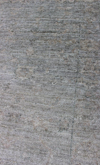 Keivan Woven Arts Turkish Angora Oushak Rug. Keivan Woven Arts / rug AN - 118233, country of origin / type: Turkey / Oushak. Antique reproduction Ushak, angora Oushak. Measures: 2'10 x 6'7 Made with a combination of angora and old wool, this magni... - Keivan Woven ArtsAN - 118233 - 8767Rug