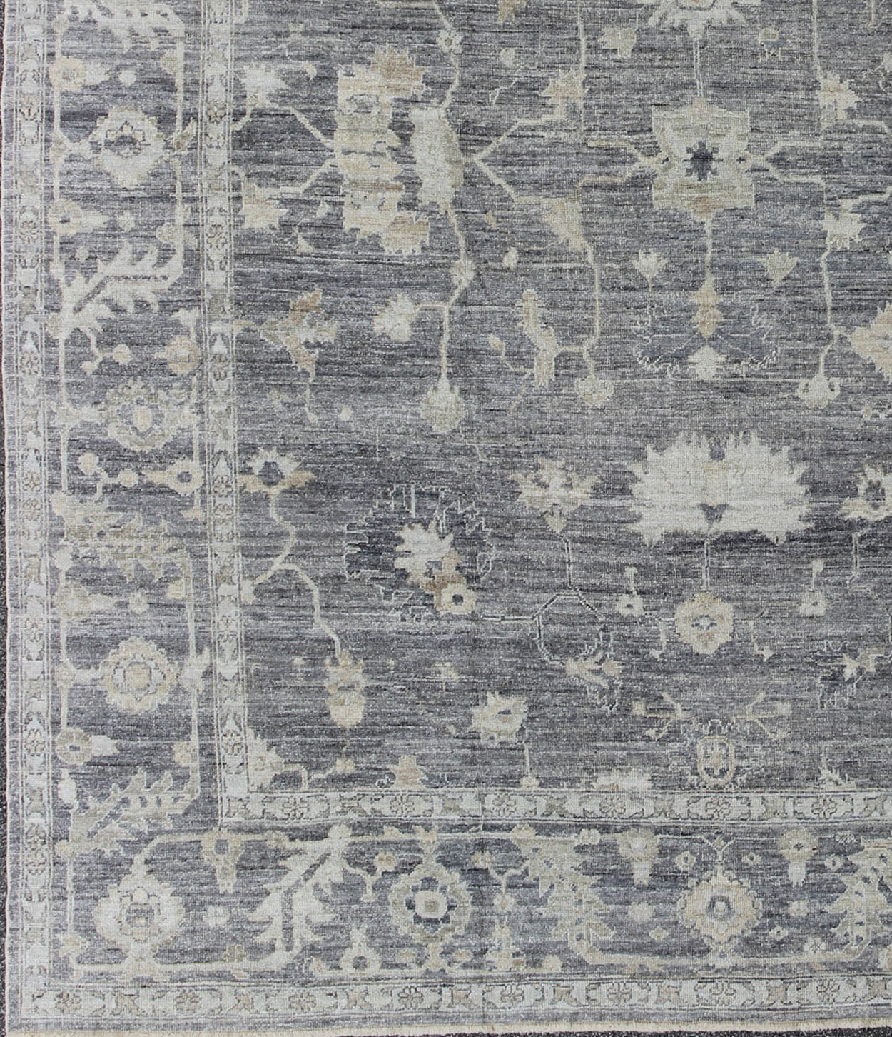 Angora All - Over Design Oushak Turkish Rug By Keivan Woven Arts Collection. Keivan Woven Arts rug ANC - 126208, country of origin / type: Turkey / Angora Oushak. Measures: 12'2 x 14'11 From our Angora collection, this piece is made with a combinati... - Keivan Woven ArtsANC - 126208 - 8221Rug