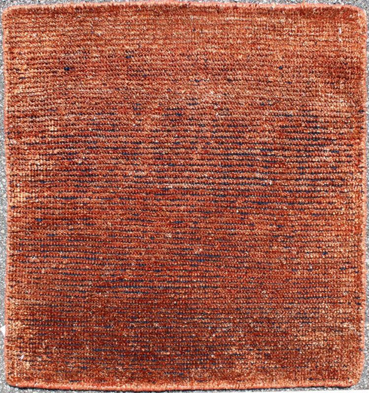 COLOR - T A monochromatic composition emphasizes the streamlined design of this contemporary rug, the sheered down pile evokes a minimalist textured aesthetic. Faint pops of color shine against a solid field in this one - of - a - kind rug, each rug is organic... - Keivan Woven ArtsAPE - 41 - MAR - T - 6578Rug