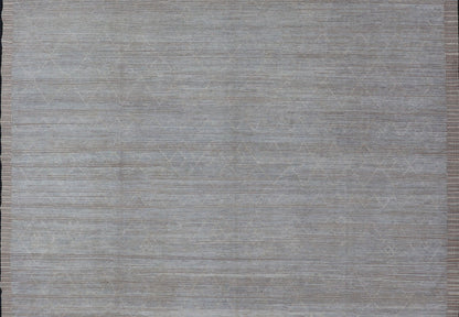 Measures: 10'1 x 14'2 Modern Casual in All - Over Design in Cream, Sky Blue Color on a Taupe Background. Keivan Woven Arts, rug / AWR - 12351 / country of origin / type: Afghanistan / Modern, condition: new. This brand new rug features a tribal ... - Keivan Woven ArtsAWR - 12351 - 23133Rug