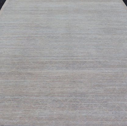 Measures: 10'1 x 14'2 Modern Casual in All - Over Design in Cream, Sky Blue Color on a Taupe Background. Keivan Woven Arts, rug / AWR - 12351 / country of origin / type: Afghanistan / Modern, condition: new. This brand new rug features a tribal ... - Keivan Woven ArtsAWR - 12351 - 23133Rug