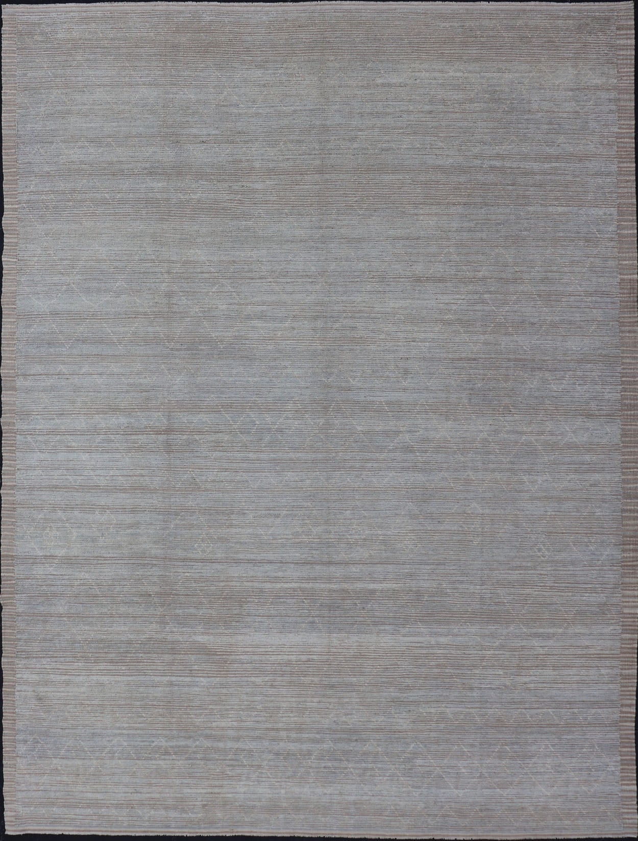 Measures: 10'1 x 14'2 Modern Casual in All - Over Design in Cream, Sky Blue Color on a Taupe Background. Keivan Woven Arts, rug / AWR - 12351 / country of origin / type: Afghanistan / Modern, condition: new. This brand new rug features a tribal ... - Keivan Woven ArtsAWR - 12351 - 23133Rug