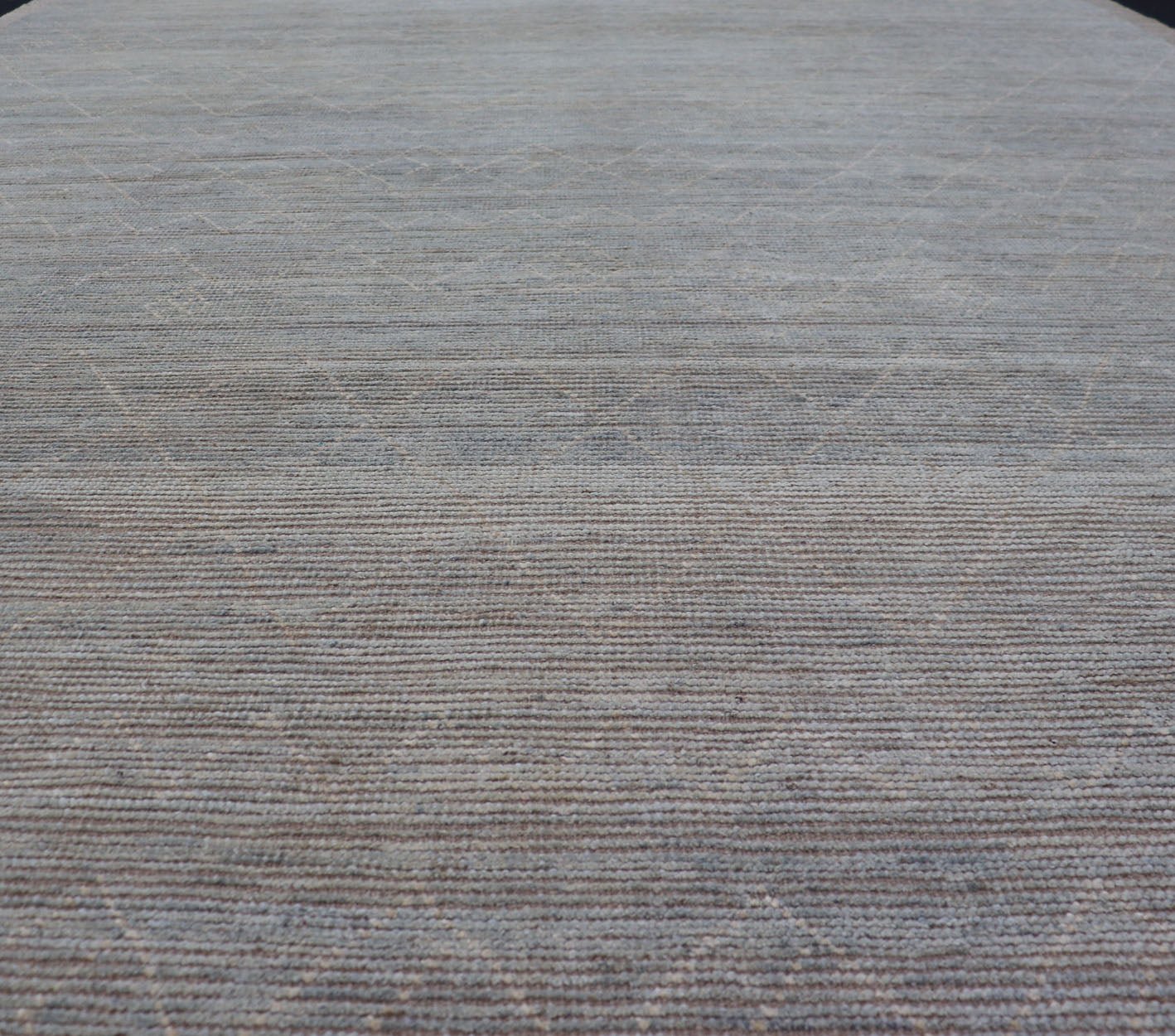 Measures: 10'1 x 14'2 Modern Casual in All - Over Design in Cream, Sky Blue Color on a Taupe Background. Keivan Woven Arts, rug / AWR - 12351 / country of origin / type: Afghanistan / Modern, condition: new. This brand new rug features a tribal ... - Keivan Woven ArtsAWR - 12351 - 23133Rug