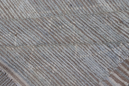 Measures: 10'1 x 14'2 Modern Casual in All - Over Design in Cream, Sky Blue Color on a Taupe Background. Keivan Woven Arts, rug / AWR - 12351 / country of origin / type: Afghanistan / Modern, condition: new. This brand new rug features a tribal ... - Keivan Woven ArtsAWR - 12351 - 23133Rug