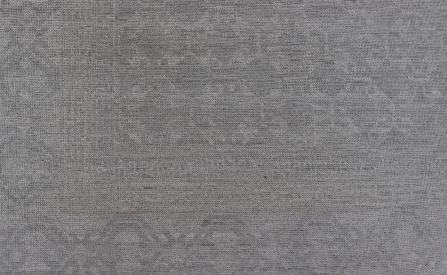 Modern All - Over Tribal Motif Khotan Area Rug in Muted Gray and Cream Tones. Country of Origin: Afghanistan; Type: Khotan; Design: Floral, All - Over; Keivan Woven Arts: rug/AWR - 16720. Measures: 8'11 x 12'3 This modern Khotan features a modern mut... - Keivan Woven ArtsAWR - 16720 - 24300