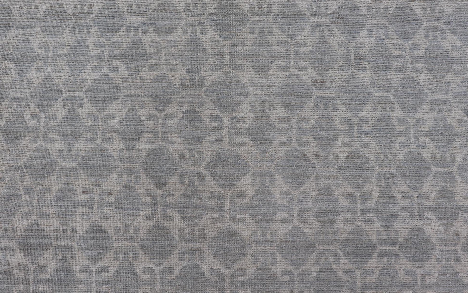 Modern All - Over Tribal Motif Khotan Area Rug in Muted Gray's and Cream. Country of Origin: Afghanistan; Type: Khotan; Design: Floral, All - Over; Keivan Woven Arts: rug/AWR - 17589. Measures: 8'0 x 10'0 This modern Khotan features a modern muted gra... - Keivan Woven ArtsAWR - 17589 - 25036