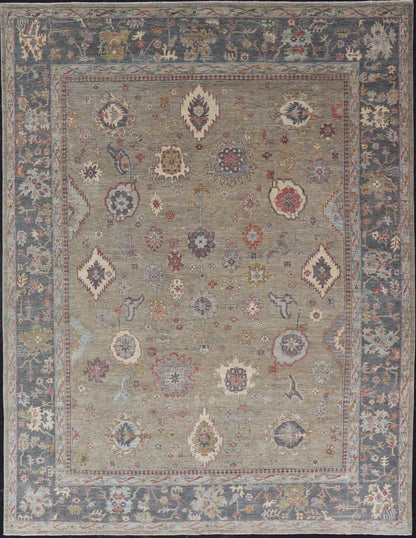 Large All - Over Designed Tabriz with A Yellow - Taupe Background and Muted Colors. Keivan Woven Arts; rug AWR - 17599 Country of Origin: Afghanistan Type: Tabriz Circa 2010 Key Words: Floral Measures: 10'0 x 13'8 Tabriz's are known for their floral - ... - Keivan Woven ArtsAWR - 17599 - 25042Rug
