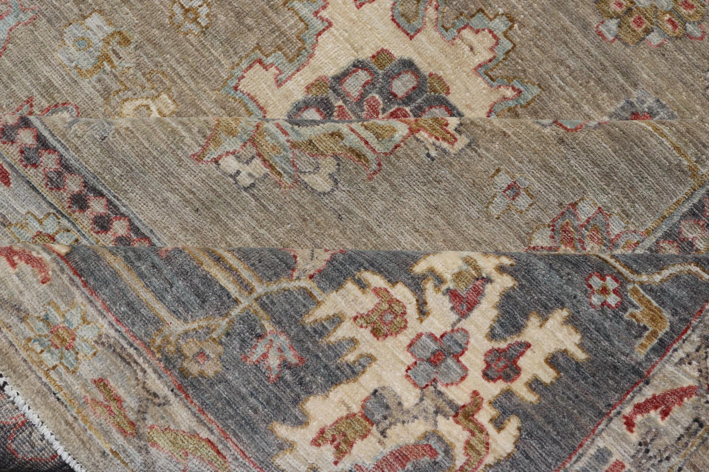 Large All - Over Designed Tabriz with A Yellow - Taupe Background and Muted Colors. Keivan Woven Arts; rug AWR - 17599 Country of Origin: Afghanistan Type: Tabriz Circa 2010 Key Words: Floral Measures: 10'0 x 13'8 Tabriz's are known for their floral - ... - Keivan Woven ArtsAWR - 17599 - 25042Rug