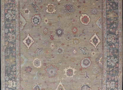 Large All - Over Designed Tabriz with A Yellow - Taupe Background and Muted Colors. Keivan Woven Arts; rug AWR - 17599 Country of Origin: Afghanistan Type: Tabriz Circa 2010 Key Words: Floral Measures: 10'0 x 13'8 Tabriz's are known for their floral - ... - Keivan Woven ArtsAWR - 17599 - 25042Rug