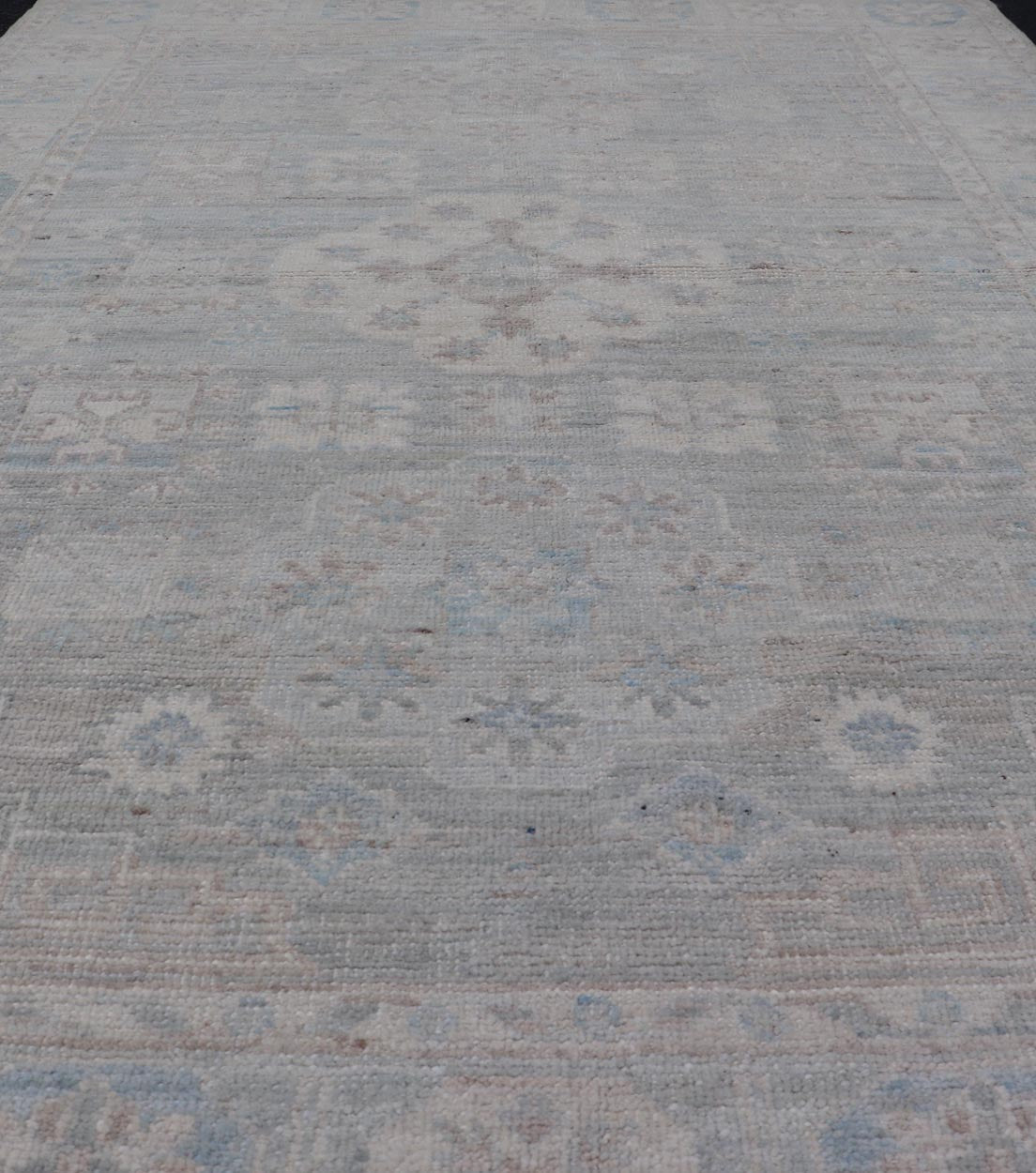 Contemporary Khotan with Circular Medallions in Light Colors. Contemporary Khotan with Circular Medallions in Light Colors. Contemporary Small size Khotan with Circular Medallions in Light Colors. Country of Origin: Afghanistan; Type: K... - Keivan Woven ArtsAWR - 8973 - 21305Rug