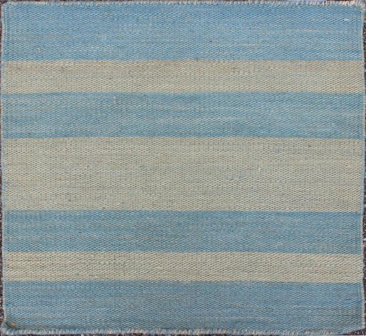 RK - 52 LIGHT GREEN RK - 03 BLUE Available in all custom sizes up to 15` wide and any length. Flat weave reversible stripe wool Rug - Keivan Woven ArtsBDH - 112238 - 6315Rug