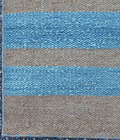 RK - 40 BLUE 7002 BROWN - Keivan Woven ArtsBDH - 116959 - 7082Rug